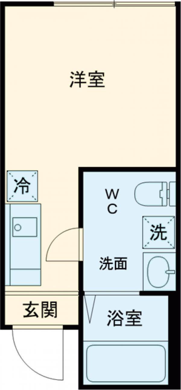 BoaSorte五反野の間取り