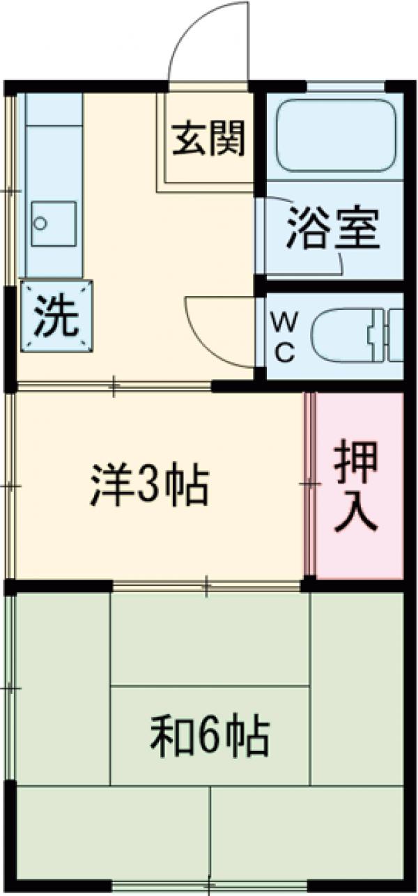 斉藤コーポの間取り