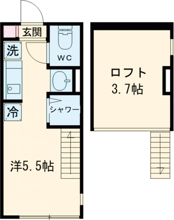ハーモニーテラス上井草Ⅳの間取り