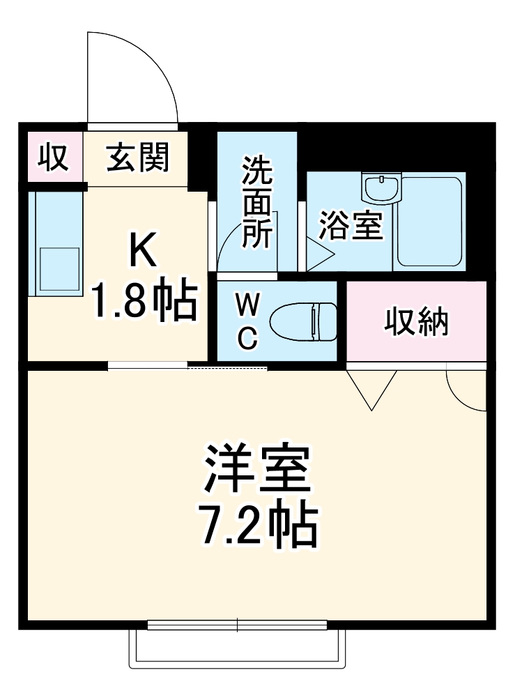 サンコーポ丸和の間取り