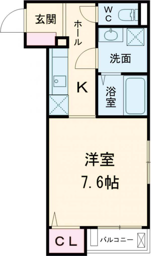 リュミエール東雪谷の間取り