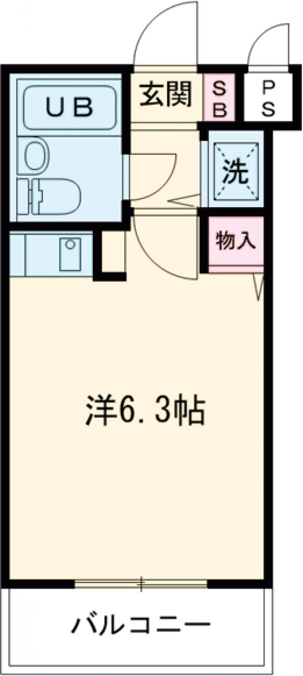 オリンポス大森の間取り