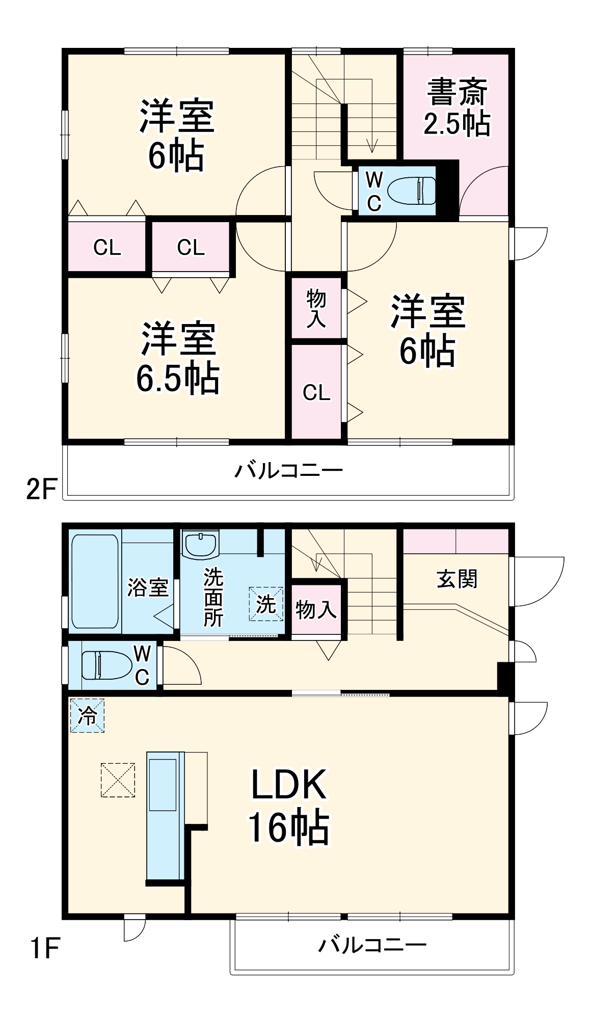 グランコートⅦの間取り