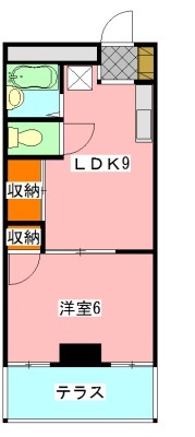 ルーラルシティ浜野の間取り