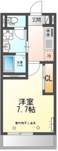 Ocean Coast Tsudanumaの間取り