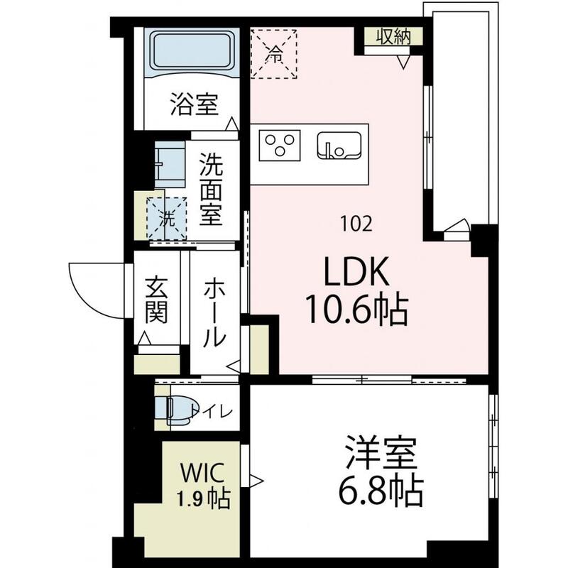 ニューグランデュールⅡの間取り