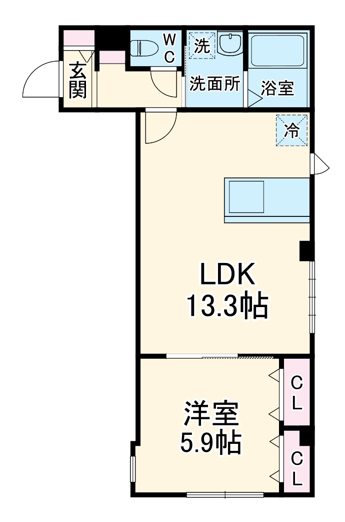 ニューグランデュールⅡの間取り