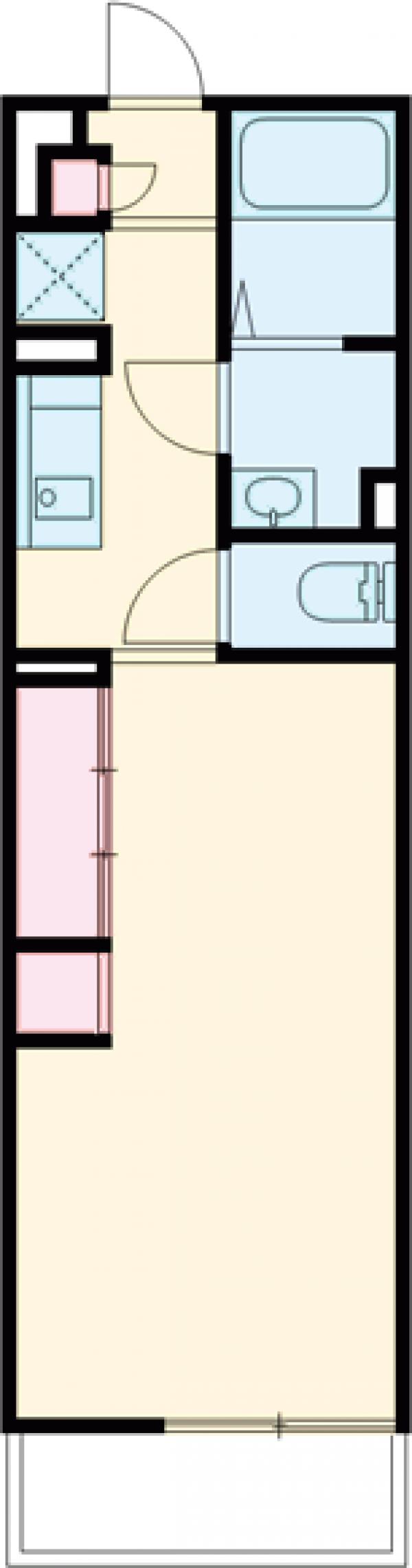 リブリ・Ｆ－Ｄｒｅｓｓｒｏｓａ．Ａｉの間取り