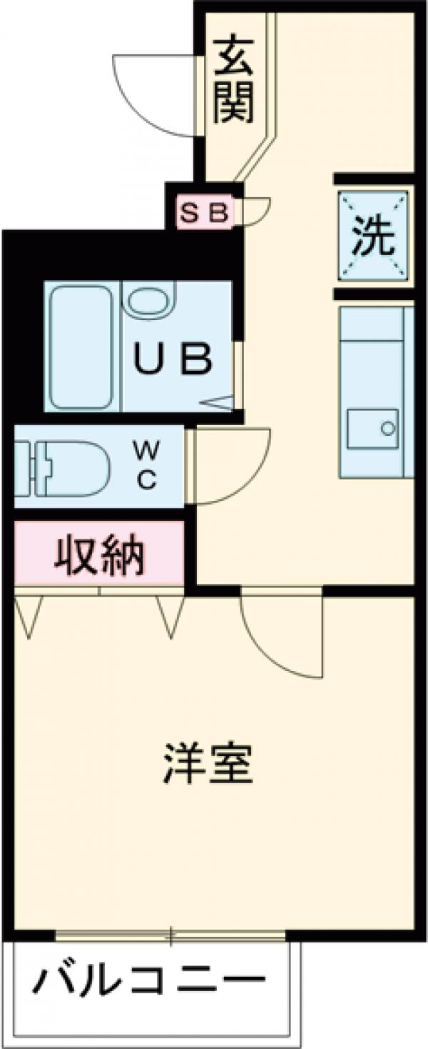 Moon Rabbit 1999の間取り
