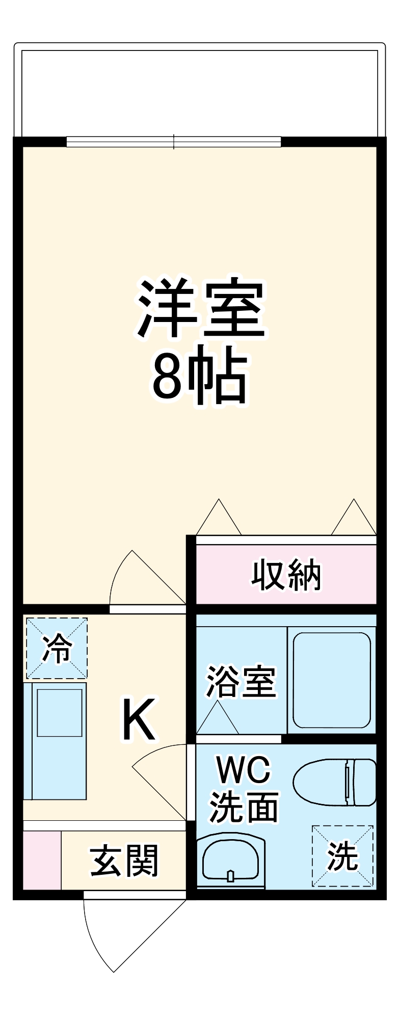 アザーレ・キュリオス伊勢原の間取り