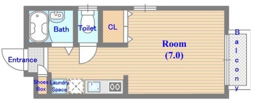 レプラターヌの間取り