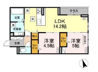 D-PRECIOUS武蔵野の間取り