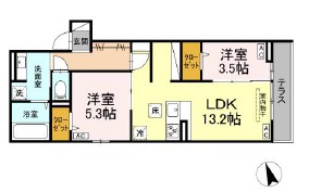 D-PRECIOUS武蔵野の間取り