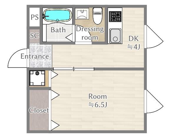 ensoleilleの間取り