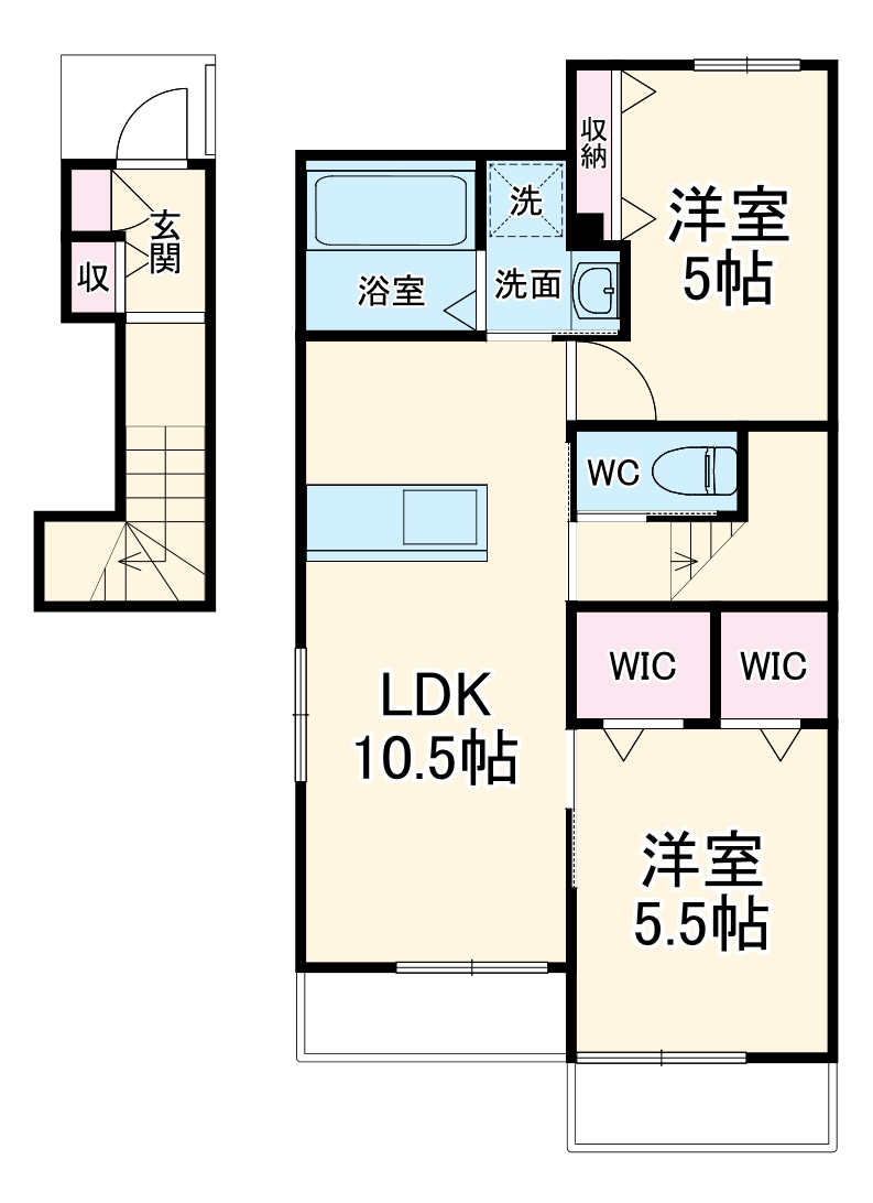 Fonderiaの間取り