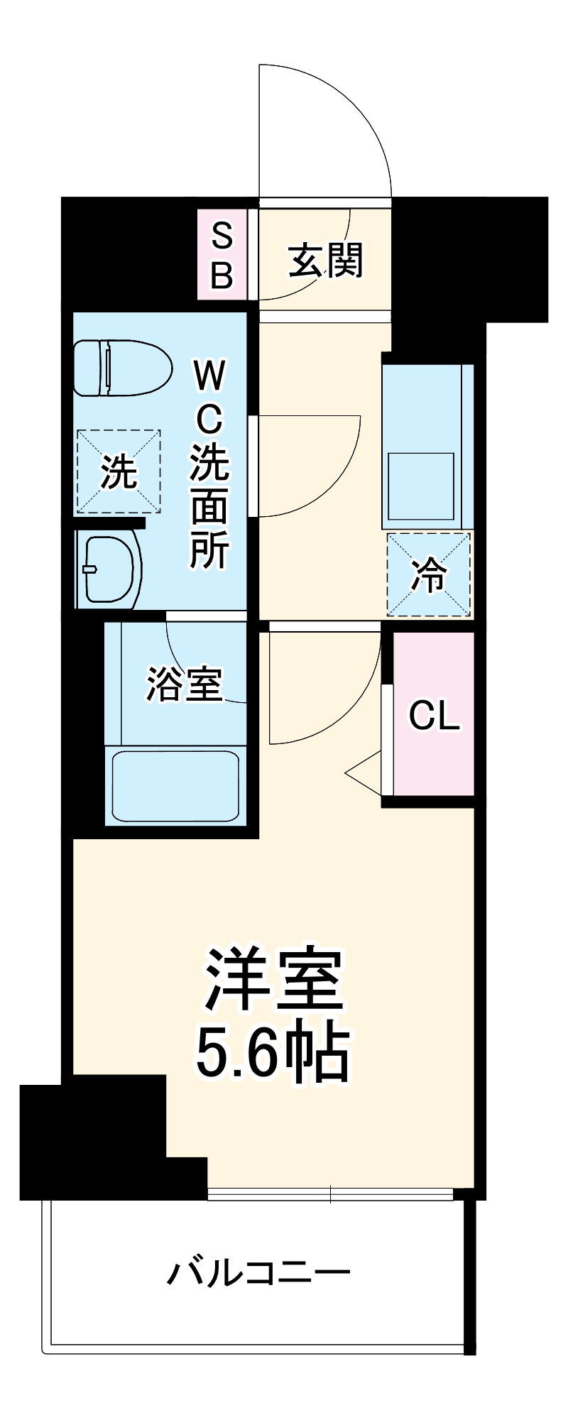 GENOVIA西川口Ⅲの間取り