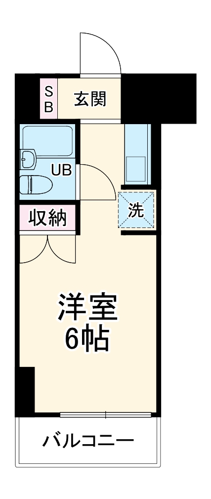 ル・グラン元町の間取り