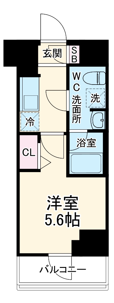 GENOVIA西川口Ⅲの間取り