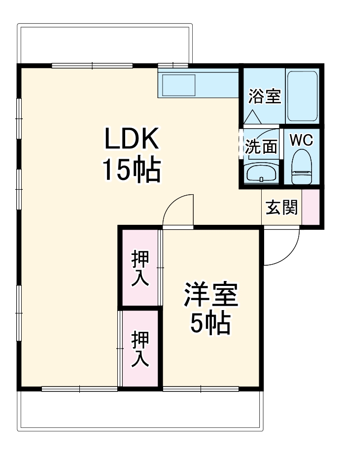 ツインズ Bの間取り