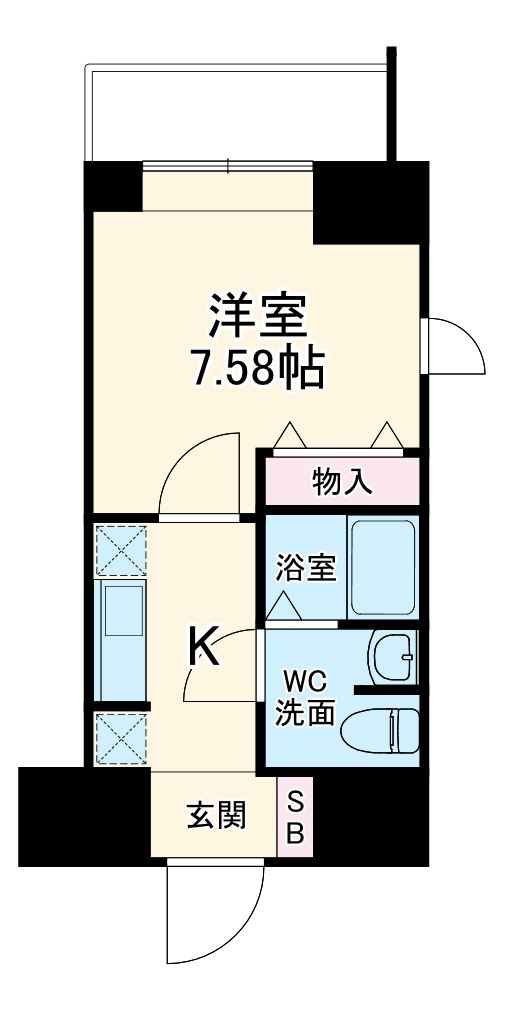 グランカーサさいたま新都心の間取り