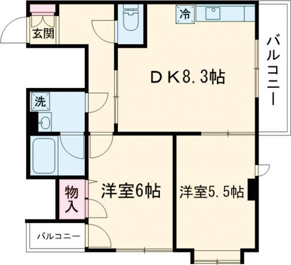 リラ・ピラミゼの間取り