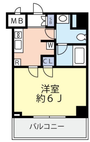 グランヴァン板橋本町Ⅱ・206号室の間取り