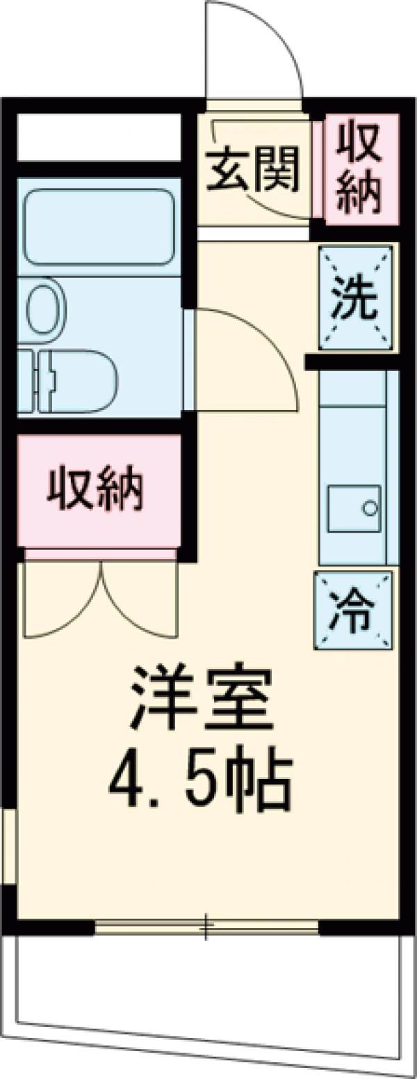 ハイム南香里の間取り