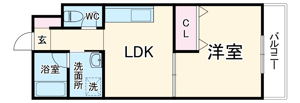 グラシアス中志津の間取り