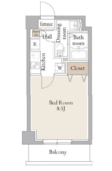 宝町の完工年月(2025年10月)築の賃貸マンションの間取り