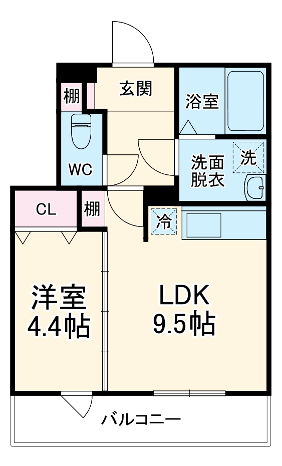 メゾンセリジエの間取り