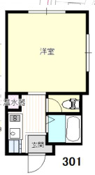 メモリアルハウスの間取り