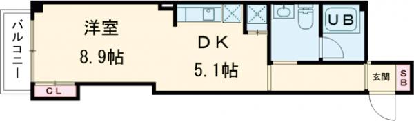 下高井戸ESビルの間取り