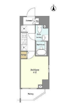エルモサ川崎の間取り