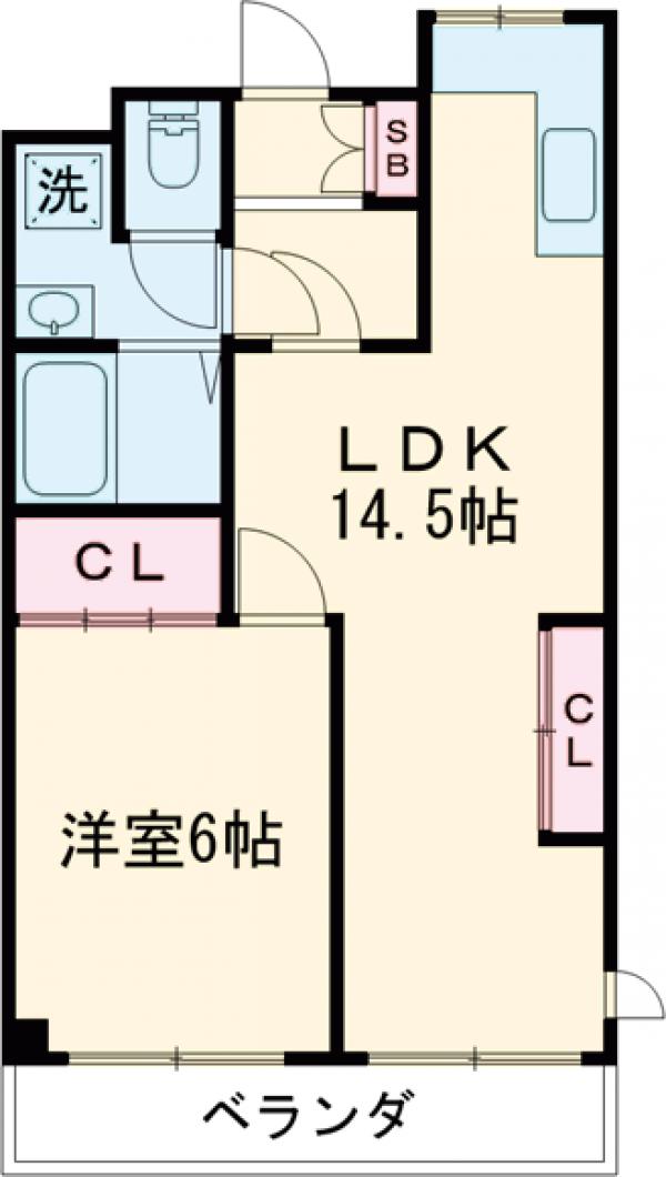 サニーサイドレジデンスの間取り