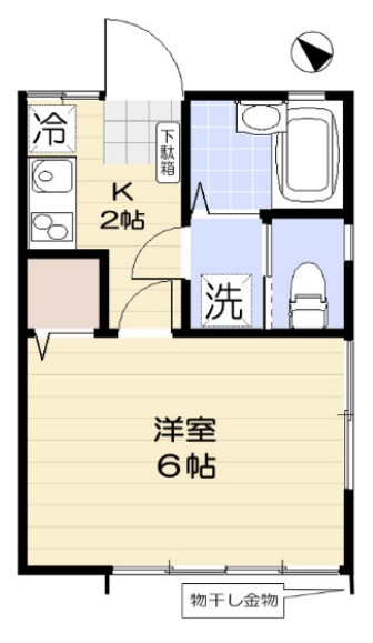 フレスコ志茂駅前の間取り