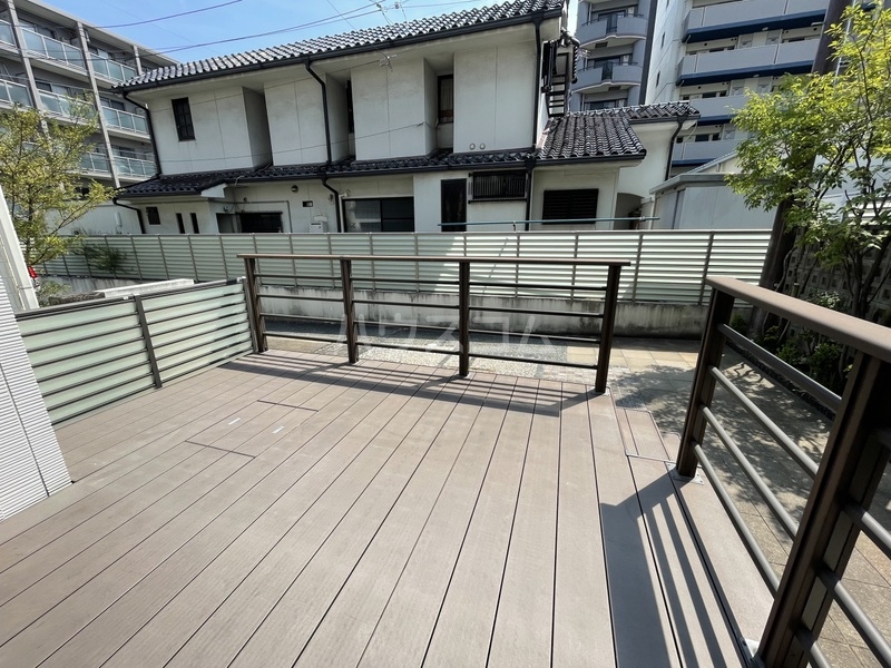 12/25 バルコニー