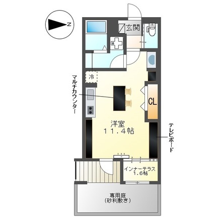 FOREST ODAWARAの間取り
