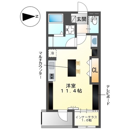 FOREST ODAWARAの間取り