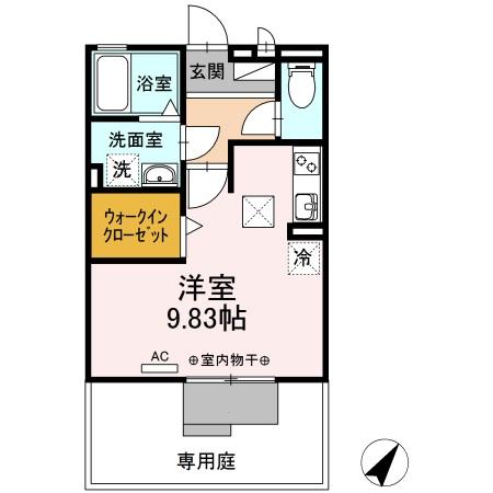 ピアチェーレK C棟の間取り