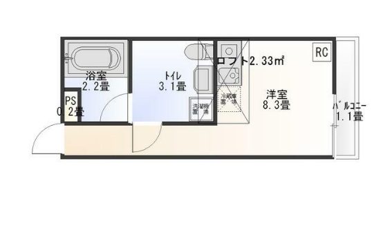 THE ROOM新検見川の間取り
