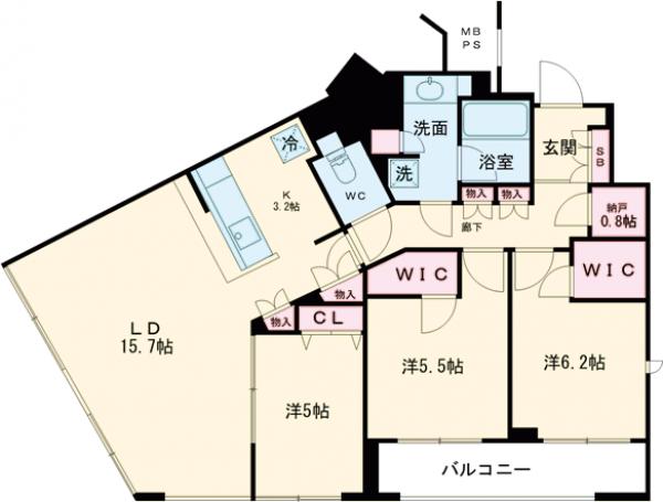 ITOWER(アイタワー)の間取り