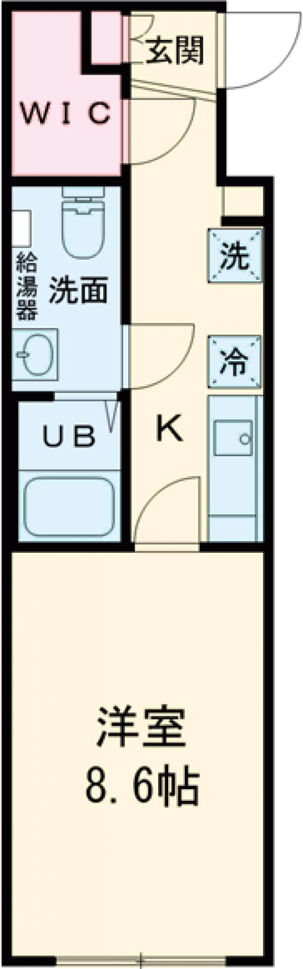 スカイラシクラス平和台の間取り