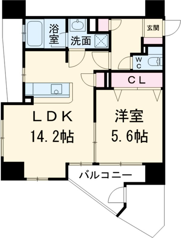 プロシード金山2の間取り