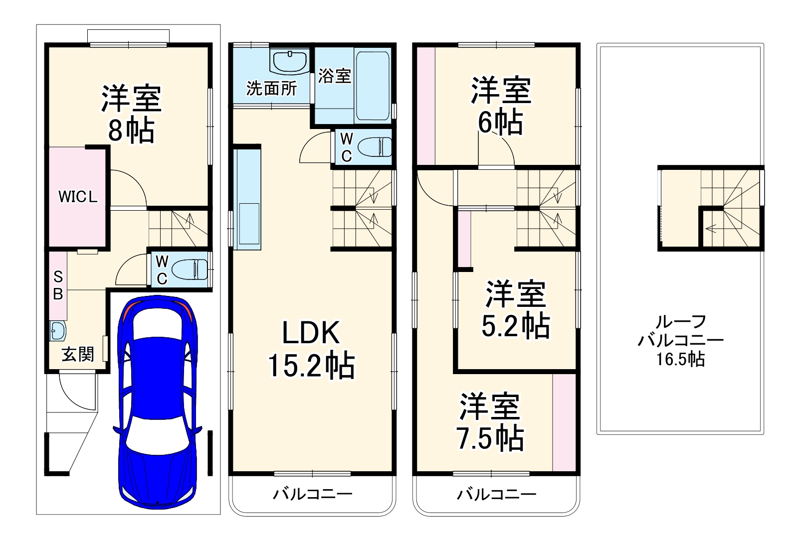 浦和デザインハウスSの間取り