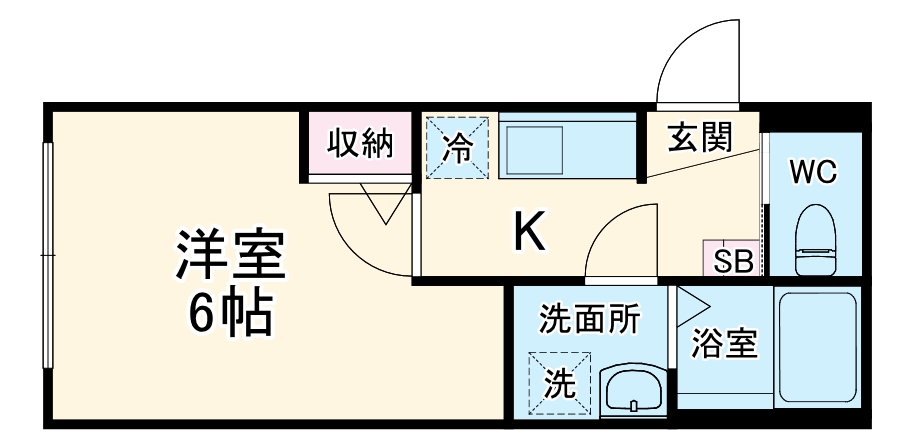 Crecia二宮の間取り