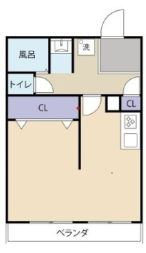カーサ池尻の間取り