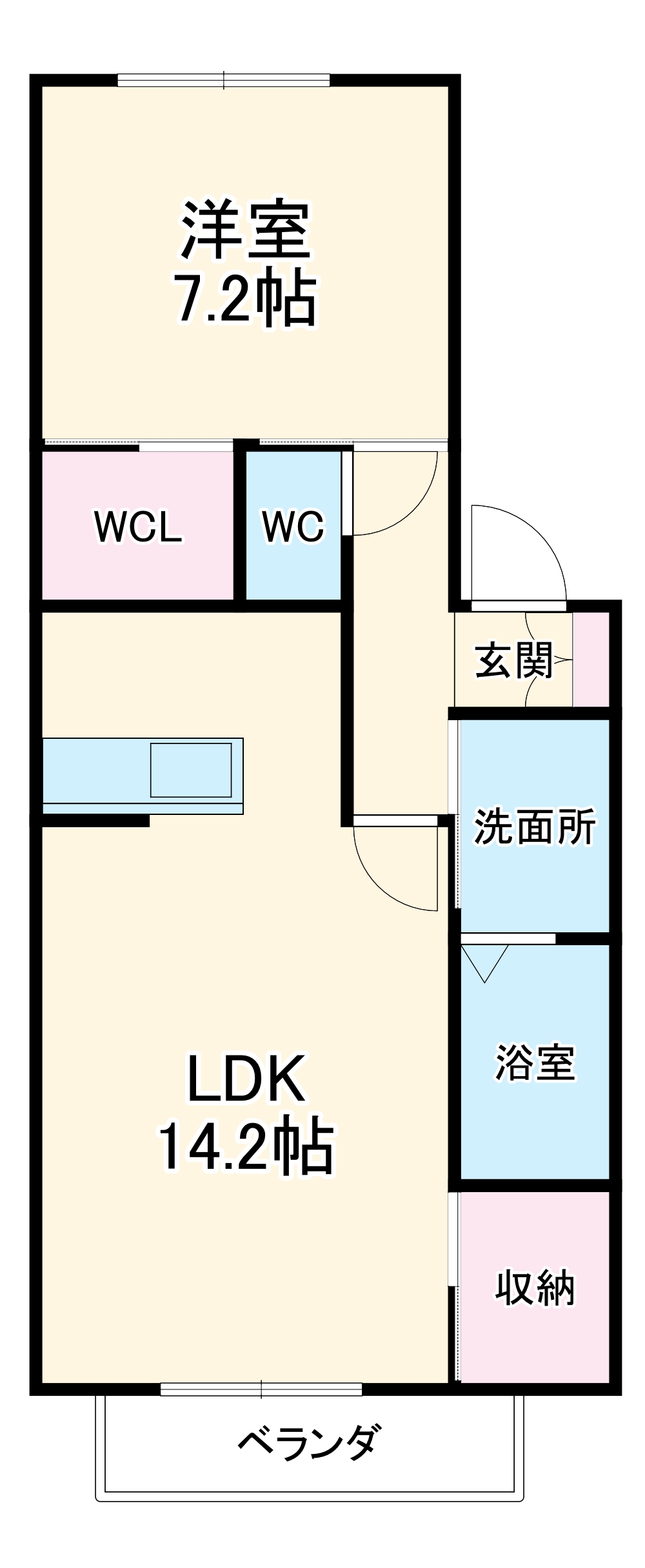 プランドールの間取り