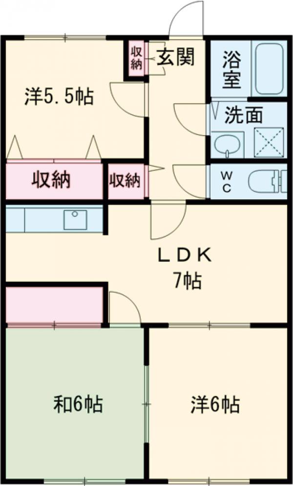 ラーククレストNOMURAの間取り