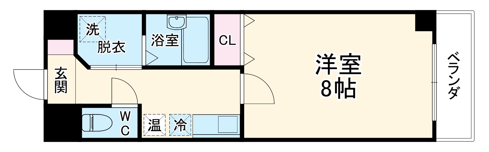 悠々館アペルトスパシオの間取り