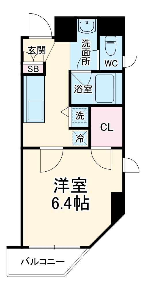 ルミエール加島の間取り
